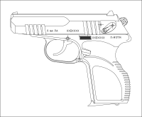 Пистолет П-М17ТМ полировка Пистолет П-М17ТМ полировка